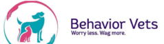 A logo for Behavior Vets with the tagline 