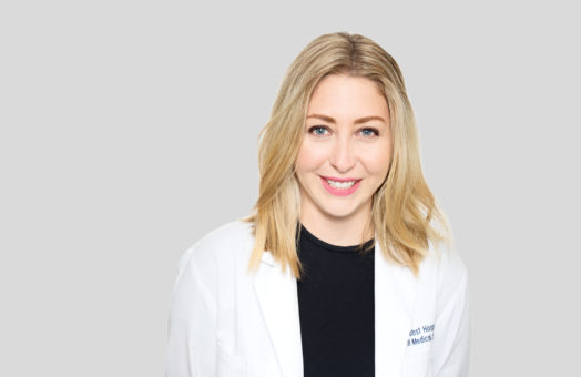 Dr. Carly Fox of the Animal Medical Center in New York City