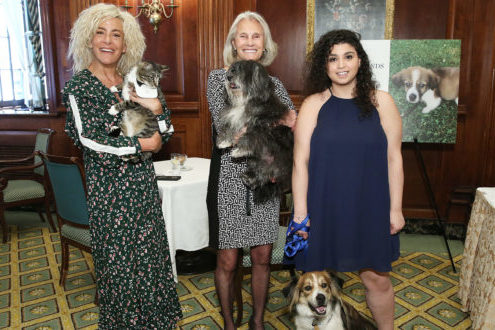 Living Legends honorees gather together with their animals